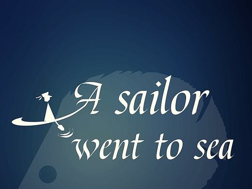 A sailor went to sea 站酷意大利字体活动