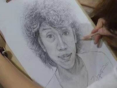 素描人物，工具，柳条炭笔，粉笔