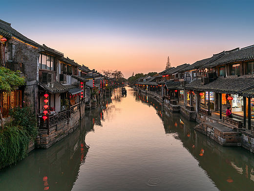 暮色西塘