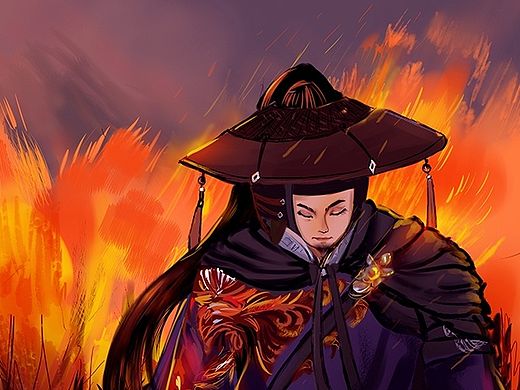 剑网3 同人插画（个人主页-ZMTQ0NTkyMzY=） - 创作习作 - 站酷设计师鹤清清原创素材 - 站酷ZCOOL