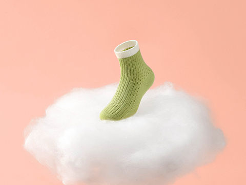 儿童中筒袜创意拍摄
