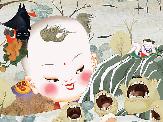 《nián》（ɑ ü ɡ）