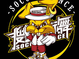 搜酷街舞品牌吉祥物popping兔！