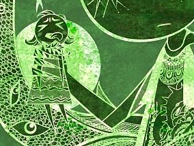 纹·饰 - 个人插画集丨七宗罪 - 嫉妒