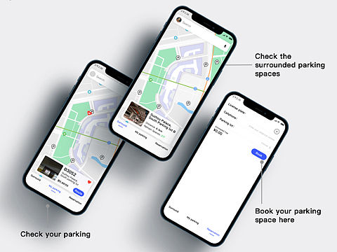 停车助手UI/UX设计（个人主页-ZNDc0MjQ1NDg=） - APP界面 - 站酷设计师kalyan原创素材 - 站酷ZCOOL