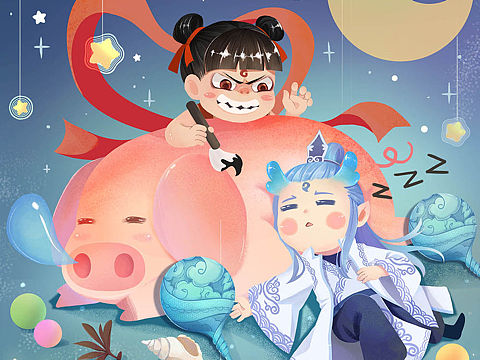 藕餅同人練習(xí)（個(gè)人主頁(yè)-ZMzYxNDY3NDQ=） - 創(chuàng)作習(xí)作 - 站酷設(shè)計(jì)師鈴芝原創(chuàng)素材 - 站酷ZCOOL