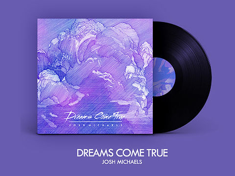 单曲 Dreams come true 封面与插画设计