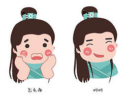 古风表情包设计