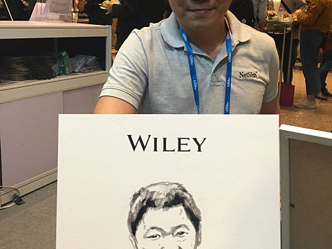 与wiley公司合作肖像速写🎨