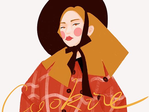 插画练习2（个人主页-ZNTE4MTcxMzY=） - 创作习作 - 站酷设计师曲奇祺原创素材 - 站酷ZCOOL