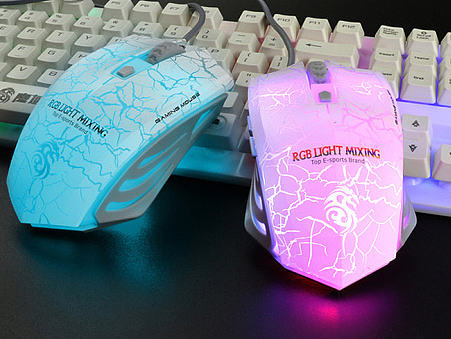 鼠标详情页设计-鬼影RGB灯光