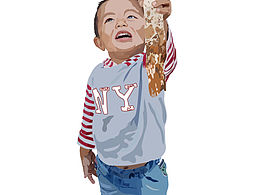 喜欢猜想小孩子的想法