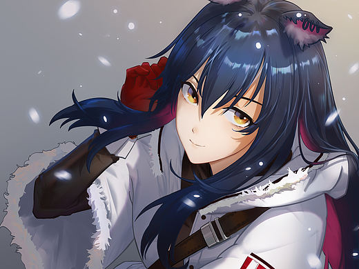 明日方舟同人半身像