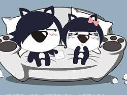阿宝与小乖（系列2）（个人主页-ZMjUwMDg0NA==） - 品牌 - 站酷设计师夏侯原创素材 - 站酷ZCOOL