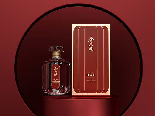 酒包装-金六福四星白酒包装