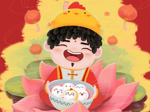 元宵节 放花灯