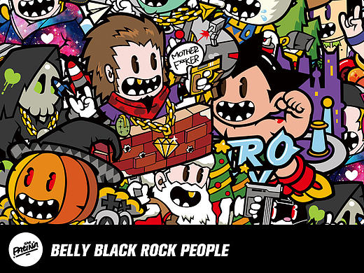 铜锈腹黑ROCK人系列