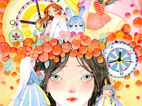 红果子少女