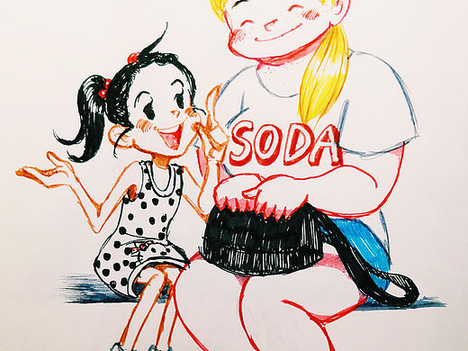 地铁上的形形色色