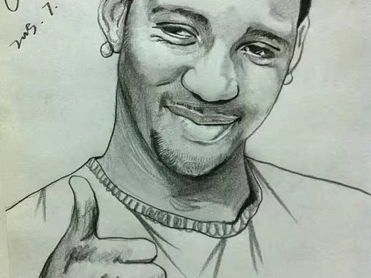 NBA球星手绘习作