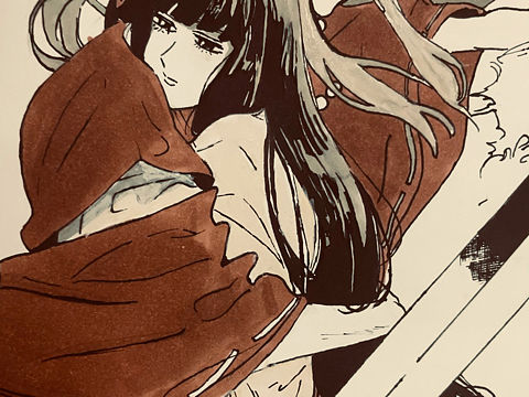 漫画【犬夜叉】桔梗