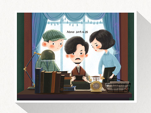 电视剧《绅探》观后画