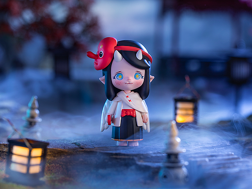 泡泡玛特《ZOE妖怪物语》系列盲盒——潮玩盲盒拍摄