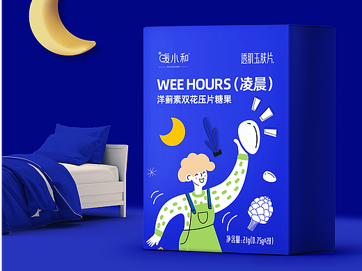 郑州本质品牌案例——「洋蓟素双花压片糖果」包装设计