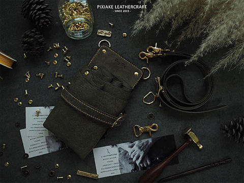 皮侠客P.X.K - 花艺师理发师斜挎剪刀工具包