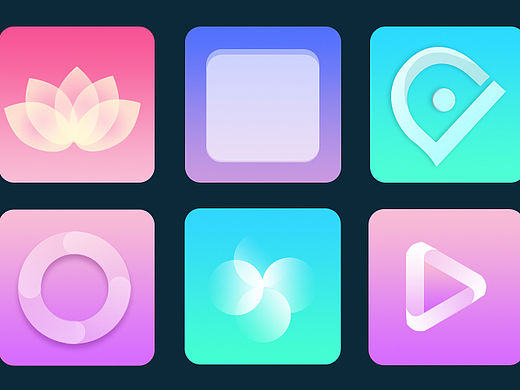 多彩图标练习（个人主页-ZMTQyNDA2MzY=） - 图标 - 站酷设计师指尖design原创素材 - 站酷ZCOOL