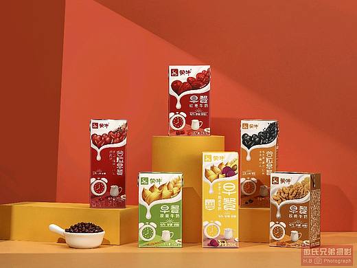 蒙牛早餐奶拍摄