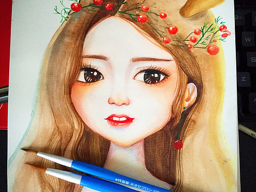 鹿女（个人主页-ZMjAzNTgyOTI=） - 概念设定 - 站酷设计师猪兔子小明原创素材 - 站酷ZCOOL