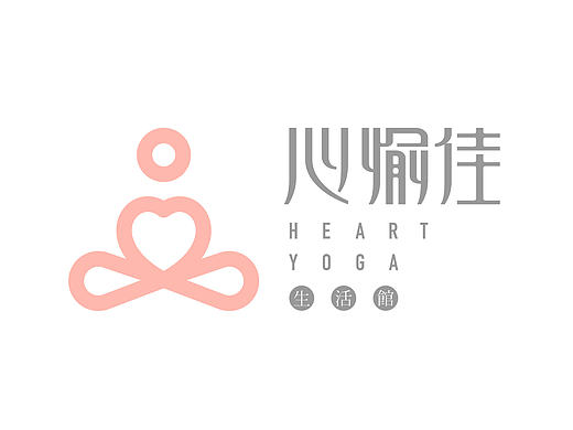 心愉佳瑜伽小馆LOGO