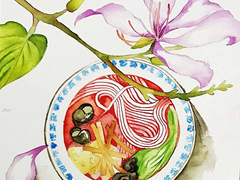 来柳州品下紫荆花和螺蛳粉如何