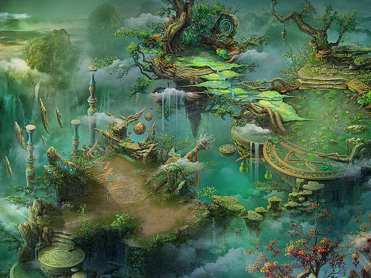 飞升池（个人主页-ZMjExMzAxNTY=） - 游戏原画 - 站酷设计师魂魄原创素材 - 站酷ZCOOL