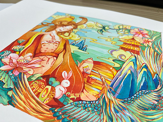 黑白装饰画素材