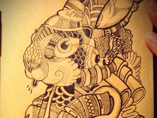 機(jī)械兔醬（個人主頁-ZMjM0MjQ5Njg=） - 新銳潮流插畫 - 站酷設(shè)計師Kirilenko原創(chuàng)素材 - 站酷ZCOOL