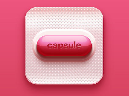 写实图标－capsule胶囊（个人主页-ZMTQ2OTU4NDA=） - 图标 - 站酷设计师格雷斯G原创素材 - 站酷ZCOOL