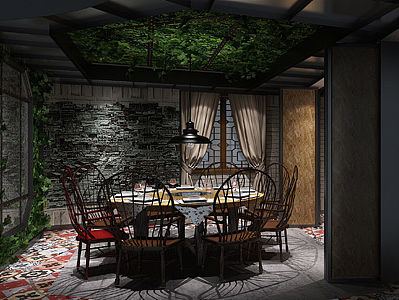 《红牌楼大队长火锅店设计案例》—中卫专业特色火锅店设计公司