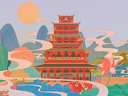 節(jié)日插畫(huà)