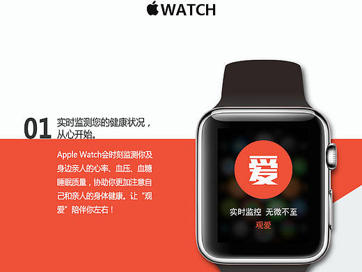 观爱-iWatch GUI 展示