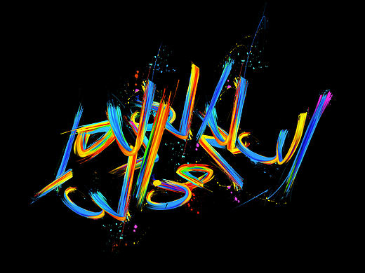 阿拉伯语设计。