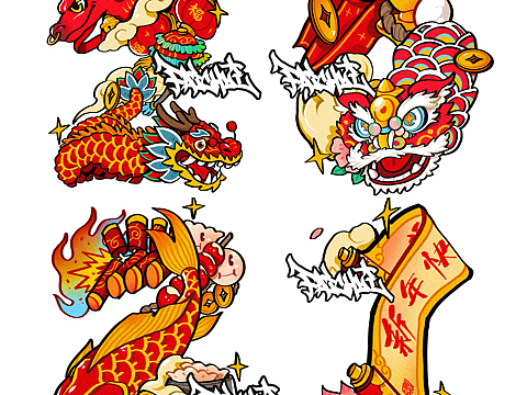 2021年 牛年元素