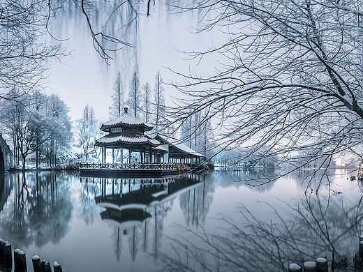 杭州雪景【雪景】