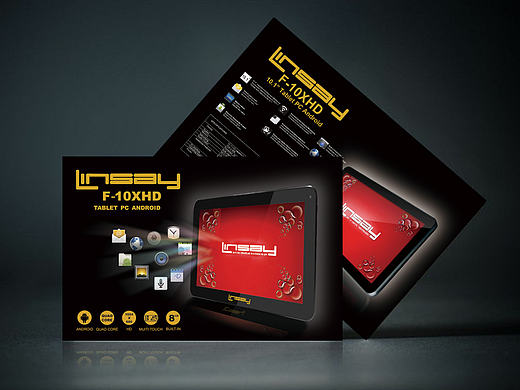 10寸平板电脑包装设计