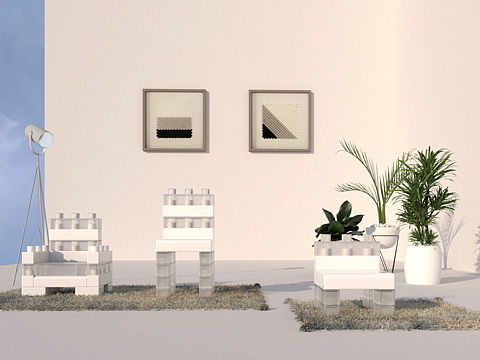 乐高积木家具系列