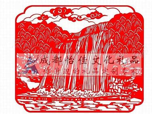 旅游剪纸各地风光景观剪纸册定制部分案例欣赏