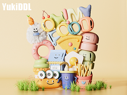 《FOOD PARTY》×小怪兽们的美食趴体