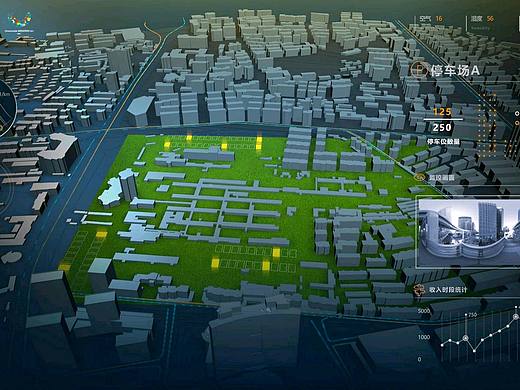 智慧城市可视化平台全国任意城市建模