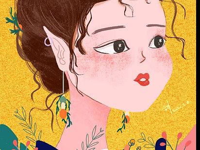 插画头像--每日一练